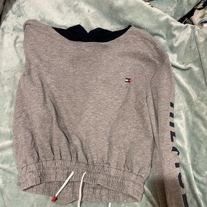 Tommy Hilfiger top, grey, good condition